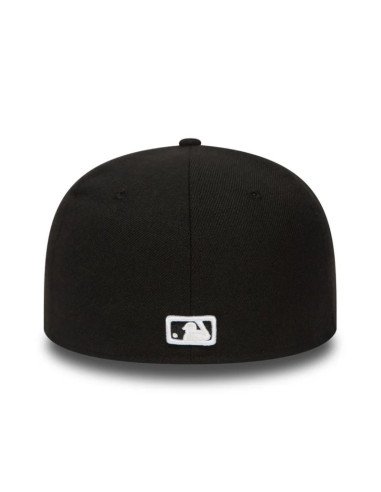 Czapka z daszkiem new era 59fifty mlb la los angeles dodgers essential black fullcap - 10047495