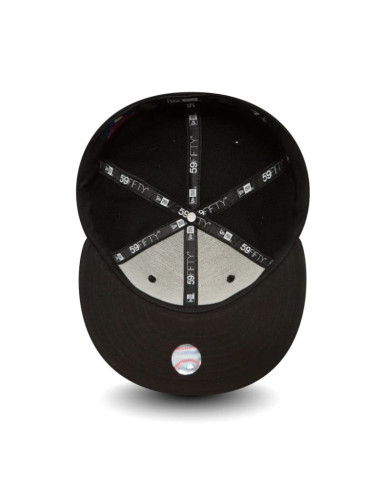 Czapka z daszkiem new era 59fifty mlb la los angeles dodgers essential black fullcap - 10047495