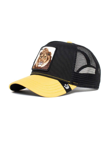 Czapka z daszkiem goorin bros. the king lion trucker gold - 101-0388-gld