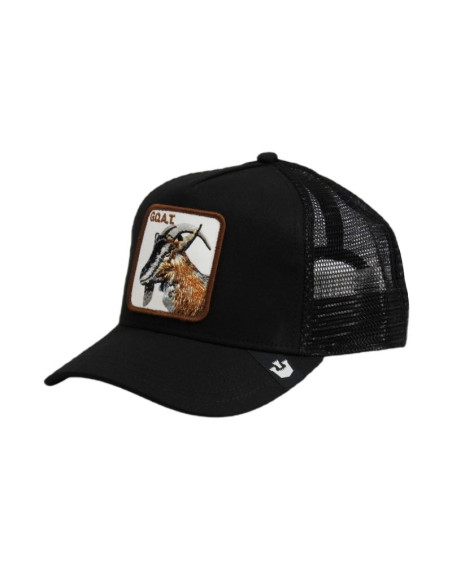 Czapka z daszkiem goorin bros. the goat black trucker - 101-0385-blk