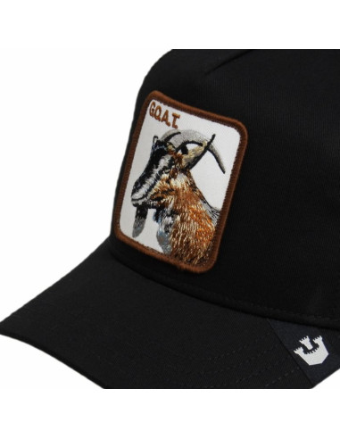Czapka z daszkiem goorin bros. the goat black trucker - 101-0385-blk