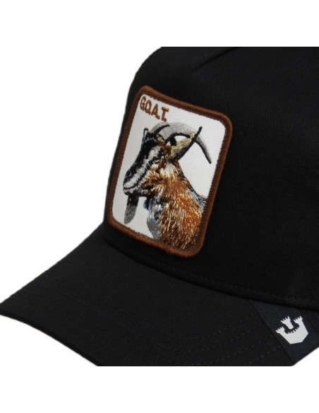 Czapka z daszkiem goorin bros. the goat black trucker - 101-0385-blk