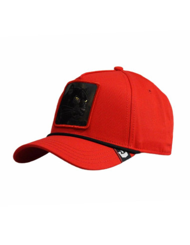 Czapka z daszkiem goorin bros. black panther 100 red snapback - 101-1108