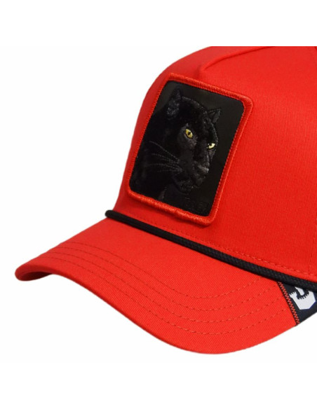 Czapka z daszkiem goorin bros. black panther 100 red snapback - 101-1108