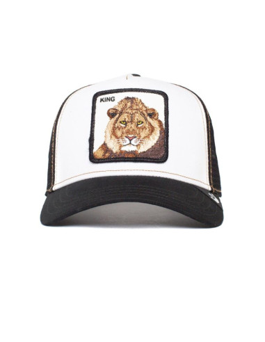 Czapka z daszkiem goorin bros. the king lion trucker - 101-0388-blk