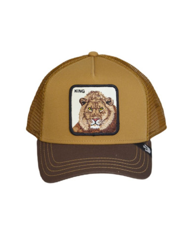 Czapka z daszkiem goorin bros. the king lion trucker - 101-0388-whiskey