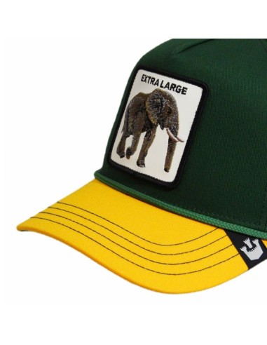Czapka z daszkiem goorin bros. extra large elephant green snapback - 101-1328