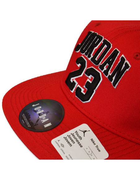 Dziecięca czapka z daszkiem air jordan jersey flatbrim - 9a0781-r78