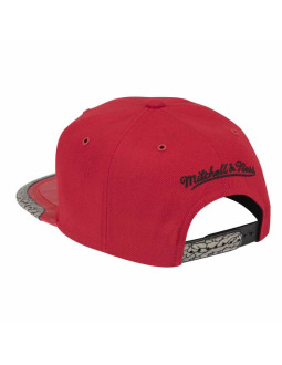 Czapka z daszkiem mitchell & ness day 3 snapback nba chicago bulls czerwona - 6hssmm19505-cbuscwh 2