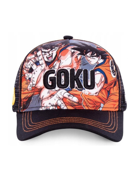 Czapka z daszkiem capslab dragon ball son goku manga trucker - cl/dbz4/1/gok