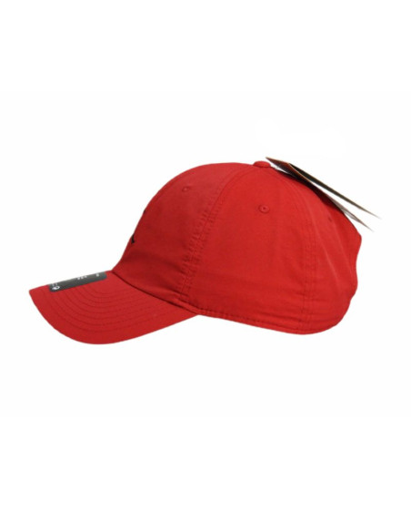 Czapka z daszkiem uniwersalna czerwona  air jordan jumpman club cap  - fd5185-687