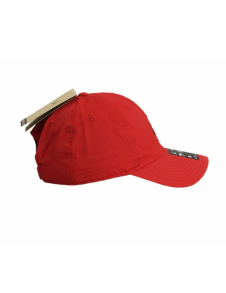 Czapka z daszkiem uniwersalna czerwona  air jordan jumpman club cap  - fd5185-687