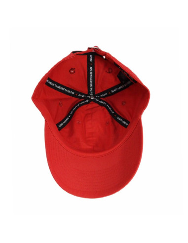 Czapka z daszkiem uniwersalna czerwona  air jordan jumpman club cap  - fd5185-687