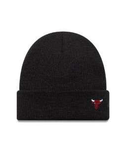 Czapka zimowa new era nba chicago bulls mini logo black cuff knit beanie - 60691109