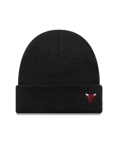 Czapka zimowa new era nba chicago bulls mini logo black cuff knit beanie - 60691109