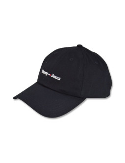 Damska czapka z daszkiem bejsbolówka tommy hilfiger tommy jeans sport - aw0awi4596 0gj