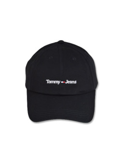 Damska czapka z daszkiem bejsbolówka tommy hilfiger tommy jeans sport - aw0awi4596 0gj 2