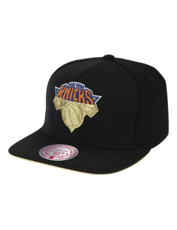 Czapka z daszkiem mitchell & ness nba new york knicks snapback - 6hssmm19489-nykblck