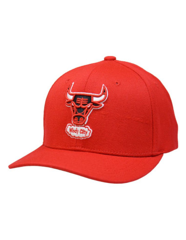 Czapka z daszkiem mitchell & ness nba chicago bulls team ground 2.0 snapback - hhss3260-cbuyypppred1