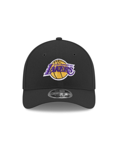 Czapka z daszkiem new era 9forty los angeles lakers nba team m-crown black snapback - 60755479