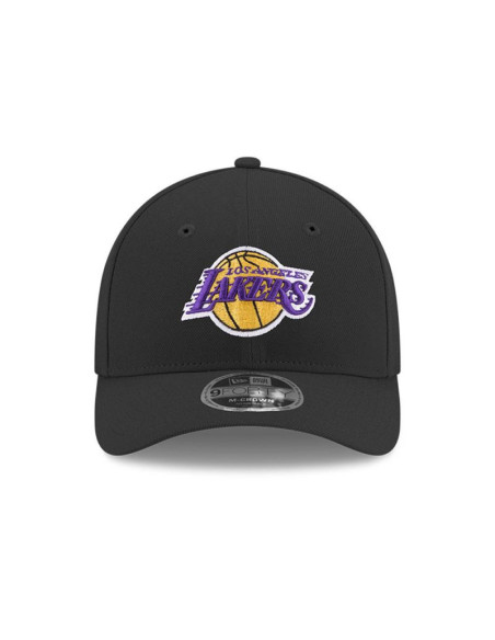 Czapka z daszkiem new era 9forty los angeles lakers nba team m-crown black snapback - 60755479