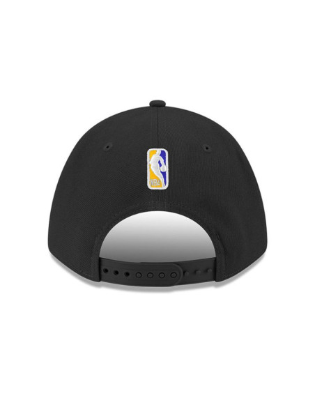 Czapka z daszkiem new era 9forty los angeles lakers nba team m-crown black snapback - 60755479