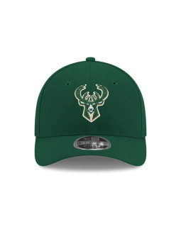 Czapka z daszkiem new era 9forty milwaukee bucks nba team m-crown dark green snapback - 60755461 2