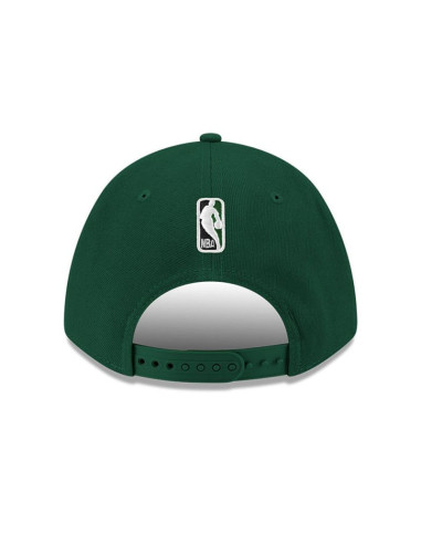 Czapka z daszkiem new era 9forty milwaukee bucks nba team m-crown dark green snapback - 60755461
