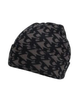 Czapka zimowa calvin klein monogram ck beanie - lz04d8077g-ub1