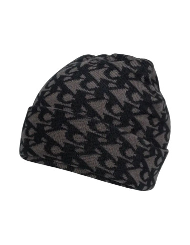Czapka zimowa calvin klein monogram ck beanie - lz04d8077g-ub1