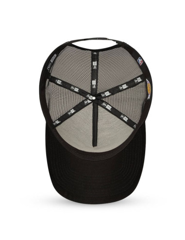 Czapka z daszkiem new era 9forty la los angeles lakers trucker black - 12523911