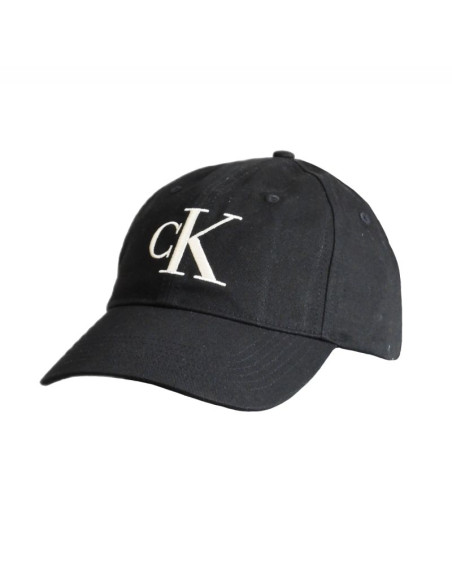 Czapka z daszkiem calvin kleinck jeans strapback czarna - lz04g5024g-ub1