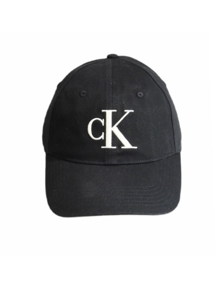 Czapka z daszkiem calvin kleinck jeans strapback czarna - lz04g5024g-ub1