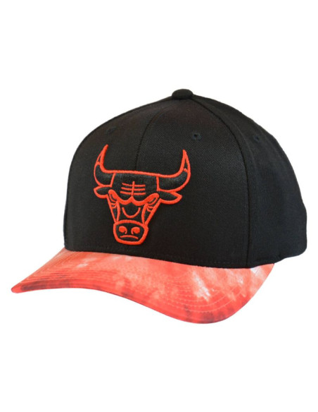Czapka z daszkiem mitchell & ness nba tie dye classic red chicago bulls snapback - 6hssfh21hw002-cbubkrd