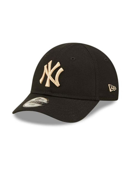 Czapka z daszkiem dziecięca new era 9forty mlb ny new york yankees infant league essential brązowa - 60298882
