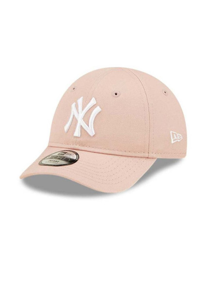 Czapka z daszkiem dziecięca new era 9forty mlb ny new york yankees infant league essential różowa - 60298884