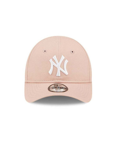 Czapka z daszkiem dziecięca new era 9forty mlb ny new york yankees infant league essential różowa - 60298884