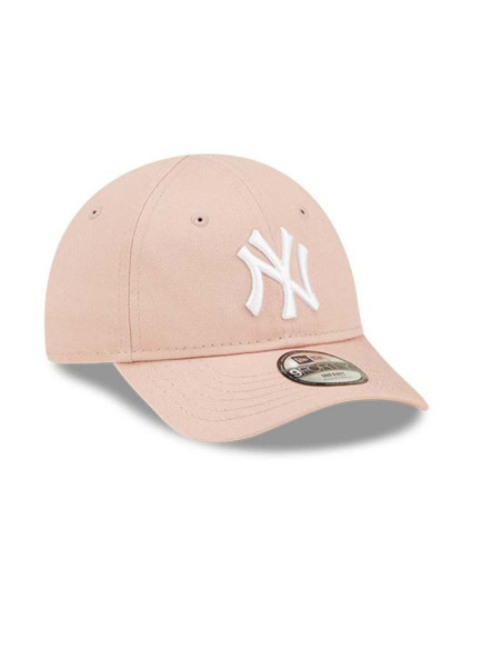 Czapka z daszkiem dziecięca new era 9forty mlb ny new york yankees infant league essential różowa - 60298884