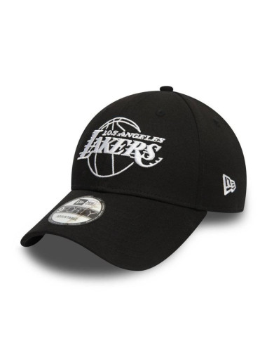 Czapka z daszkiem new era 9forty nba la los angeles lakers outline czarna - 12292584
