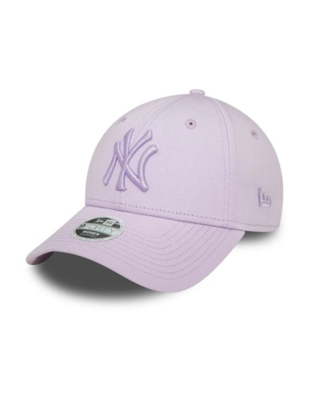 Czapka z daszkiem damska new era 9forty ny new york yankees womens league essential lilac - 60424627