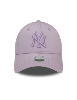 Czapka z daszkiem damska new era 9forty ny new york yankees womens league essential lilac - 60424627 2
