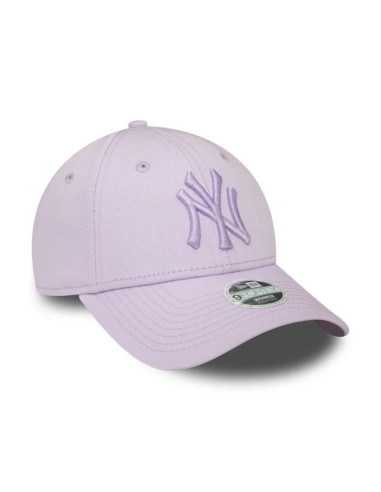 Czapka z daszkiem damska new era 9forty ny new york yankees womens league essential lilac - 60424627