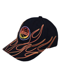 Czapka z daszkiem mitchell & ness nba houston rockets flamez strapback - 6luxmm20018 hroblck