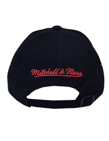 Czapka z daszkiem mitchell & ness nba houston rockets flamez strapback - 6luxmm20018 hroblck