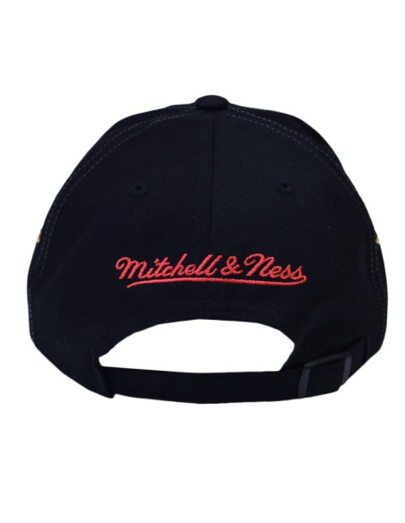 Czapka z daszkiem mitchell & ness nba houston rockets flamez strapback - 6luxmm20018 hroblck
