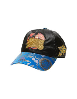 Czapka z daszkiem mitchell & ness nba philadelphia 76ers new dawn dad - 6luomm20058-p76blck