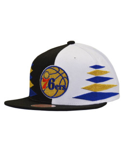 Czapka z daszkiem mitchell & ness nba diamond cut philadelphia 76ers - hhss1093-p76yypppbkwh