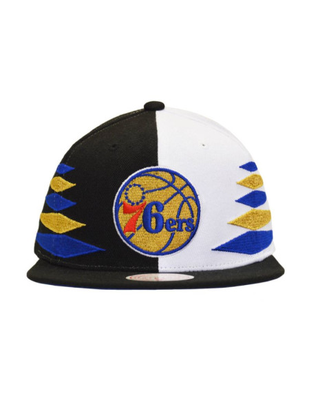 Czapka z daszkiem mitchell & ness nba diamond cut philadelphia 76ers - hhss1093-p76yypppbkwh