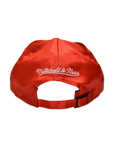 Czapka z daszkiem mitchell & ness nba chicago bulls strapback - hlux1095-cbuyypppred1
