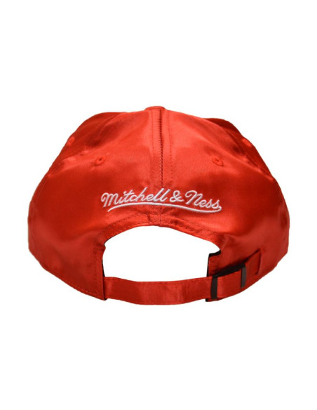 Czapka z daszkiem mitchell & ness nba chicago bulls strapback - hlux1095-cbuyypppred1